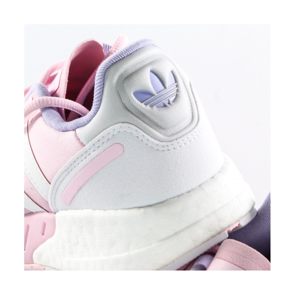 scarpa bassa donna zx 1k boost w CLEAR PINK/CLOUD WHITE/VIOLET TONE