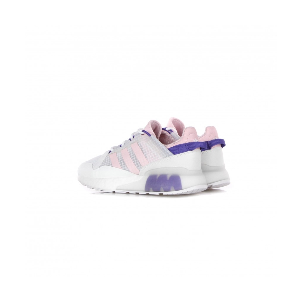 scarpa bassa donna zx 2k boost pure w CLOUD WHITE/CLEAR PINK/PURPLE