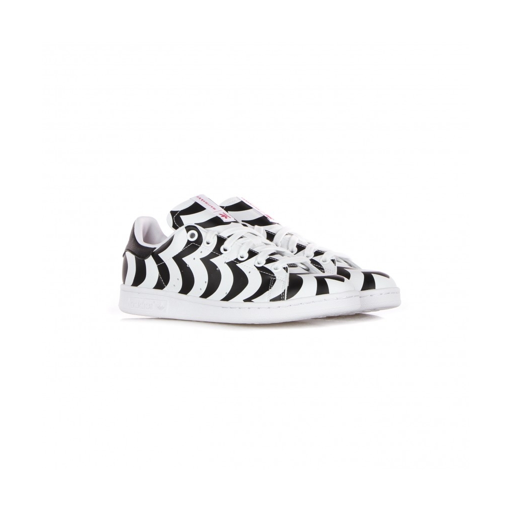 scarpa bassa donna stan smith w x marimekko CORE BLACK/TEAM REAL MAGENTA/CLOUD WHITE