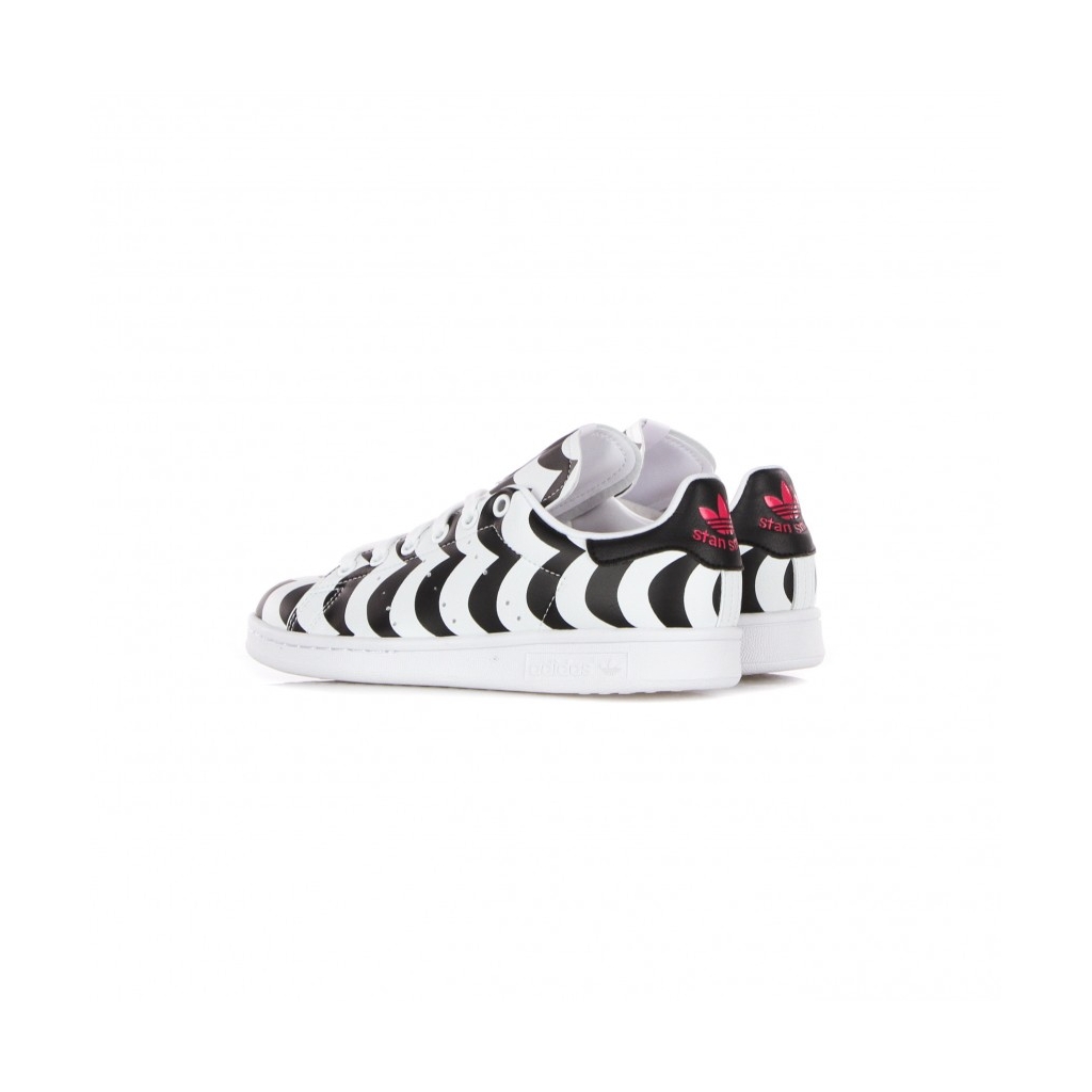 scarpa bassa donna stan smith w x marimekko CORE BLACK/TEAM REAL MAGENTA/CLOUD WHITE