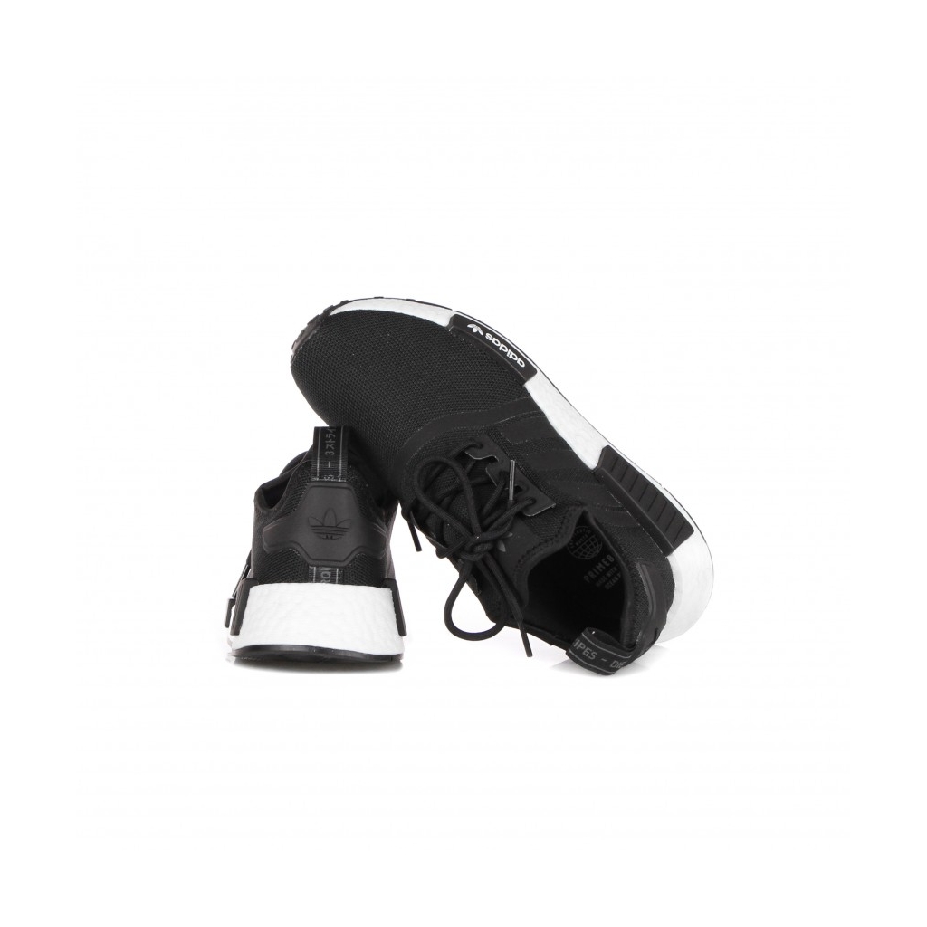 scarpa bassa bambino nmd r1 j primeblue CORE BLACK/CORE BLACK/CLOUD WHITE