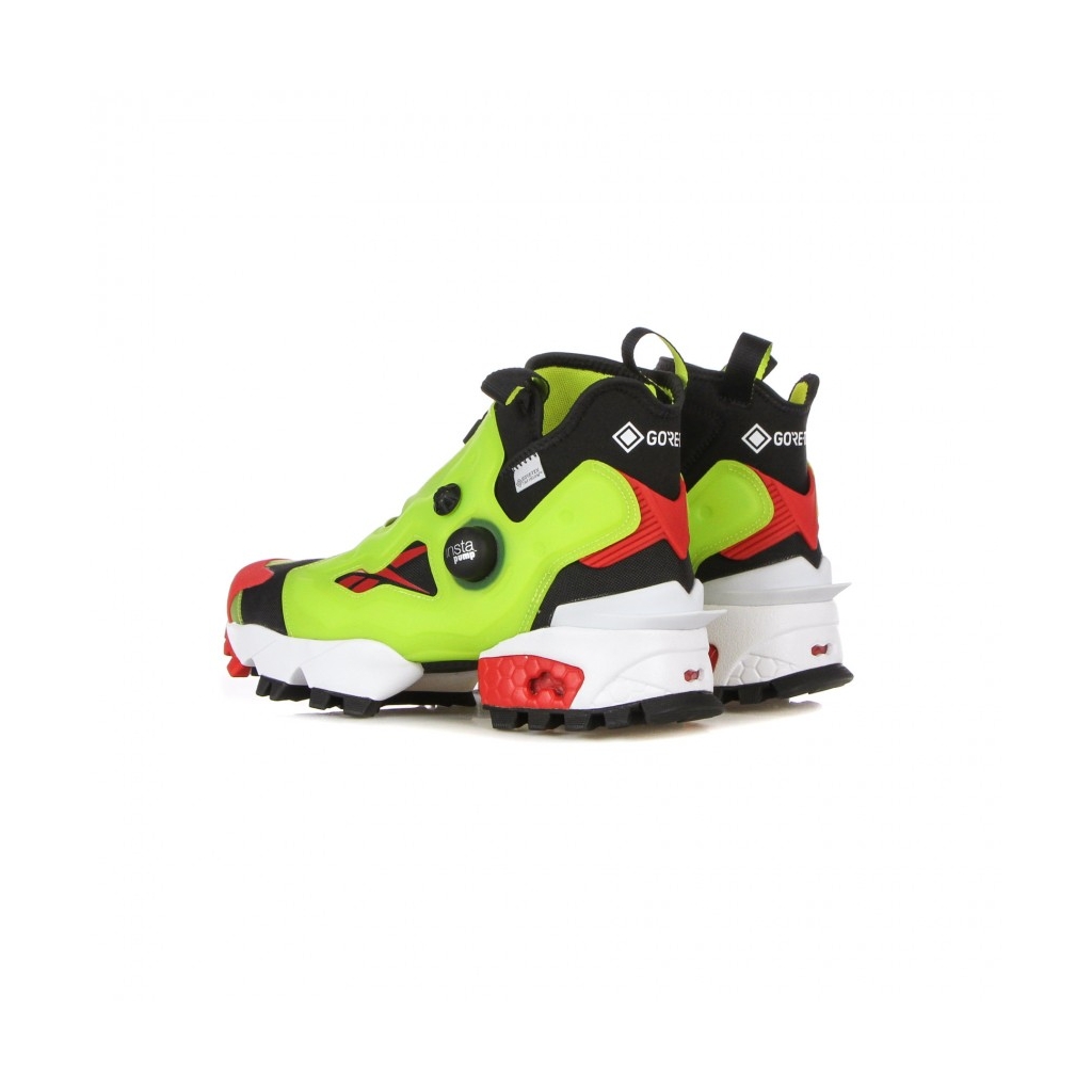 scarpa alta uomo instapump fury x gtx BLACK/ACID YELLOW/VECTOR RED