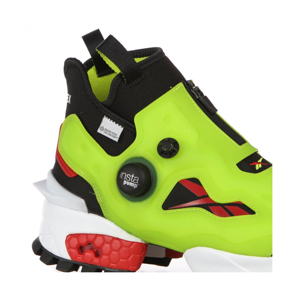 scarpa alta uomo instapump fury x gtx BLACK/ACID YELLOW/VECTOR RED