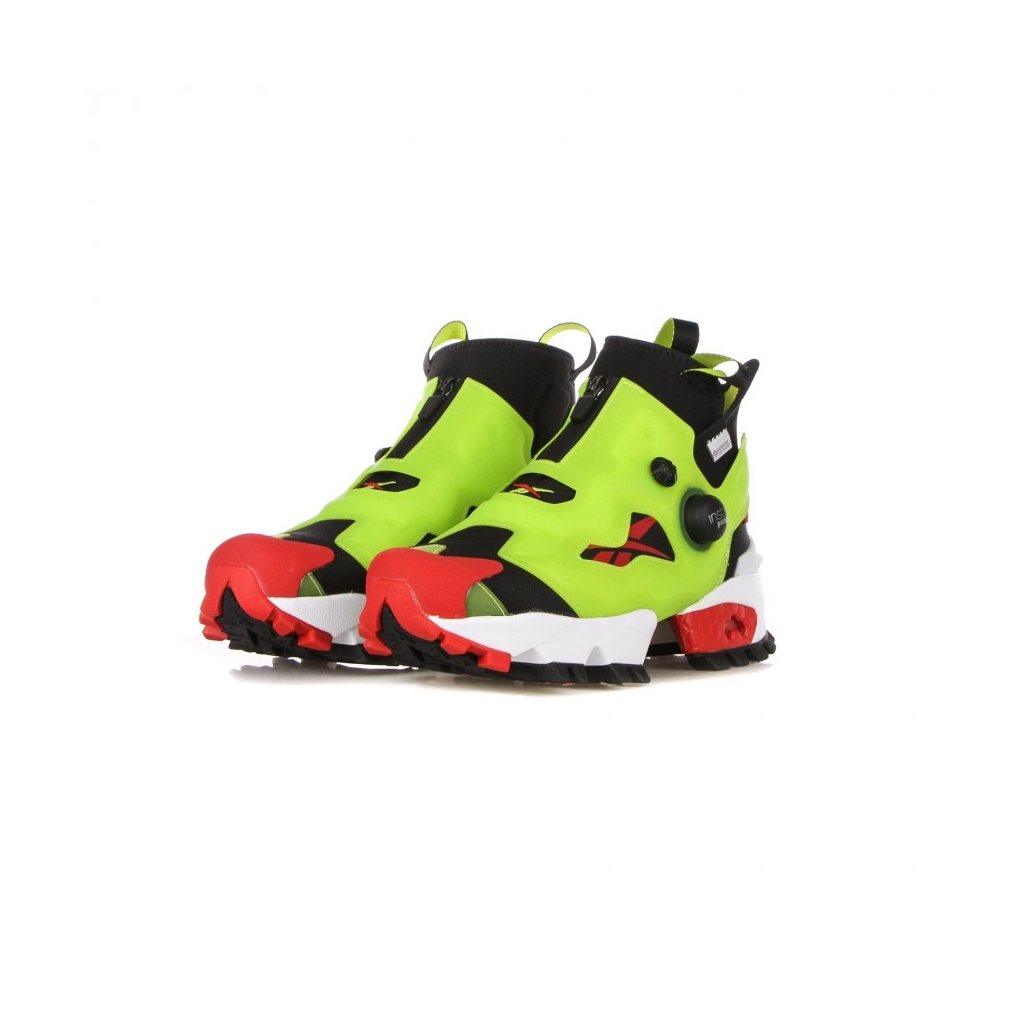 scarpa alta uomo instapump fury x gtx BLACK/ACID YELLOW/VECTOR RED