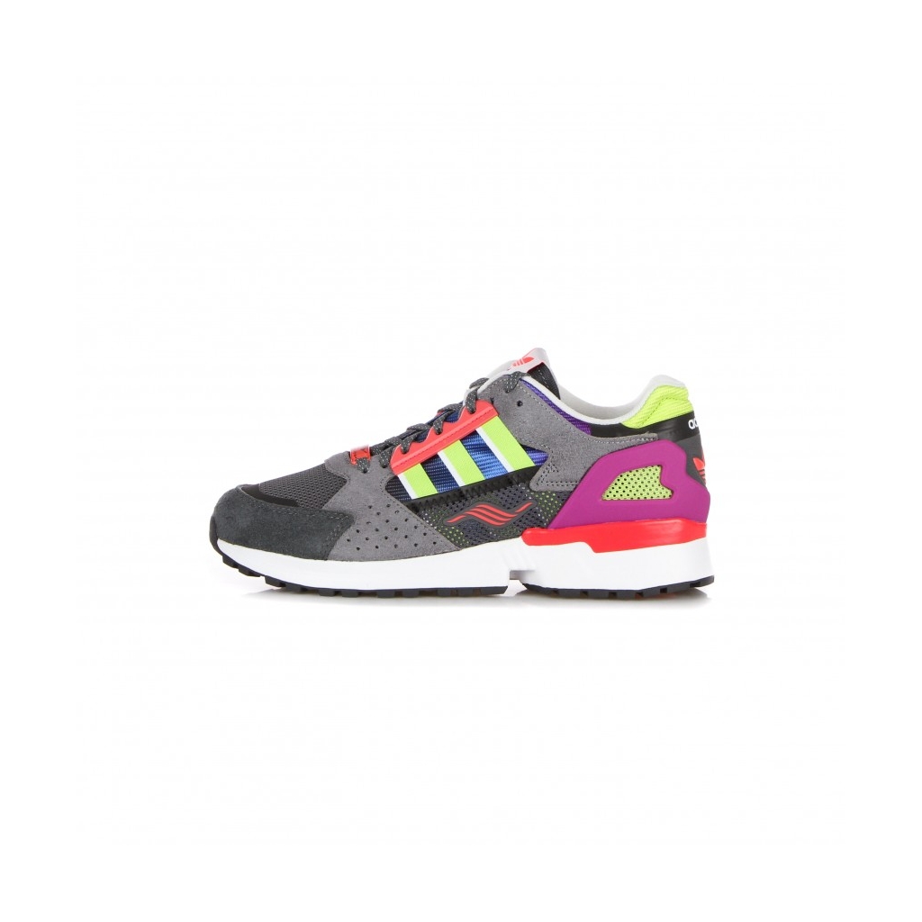 scarpa bassa uomo zx 10000 c GREY FIVE/SONIC FUCHSIA/SEMI SOLAR SLIME