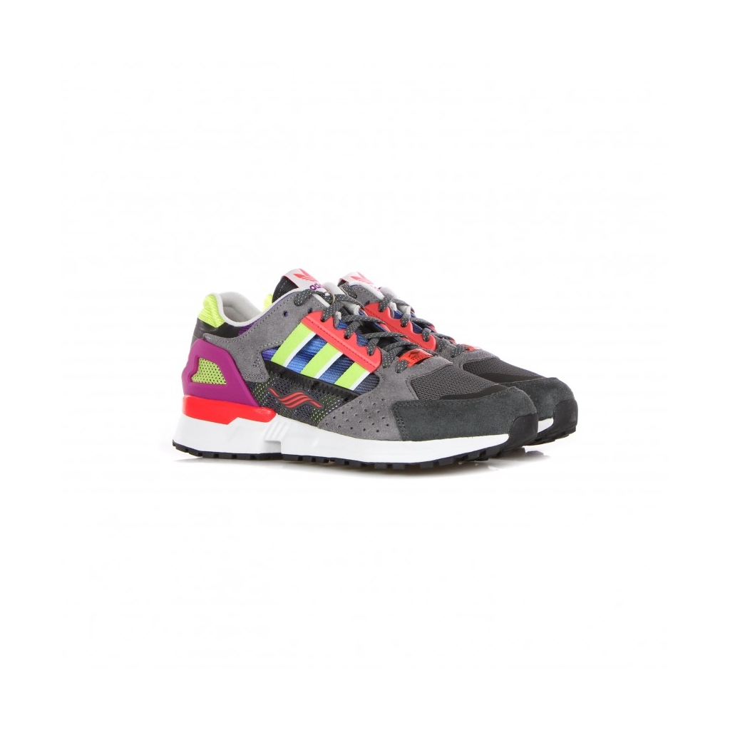 scarpa bassa uomo zx 10000 c GREY FIVE/SONIC FUCHSIA/SEMI SOLAR SLIME