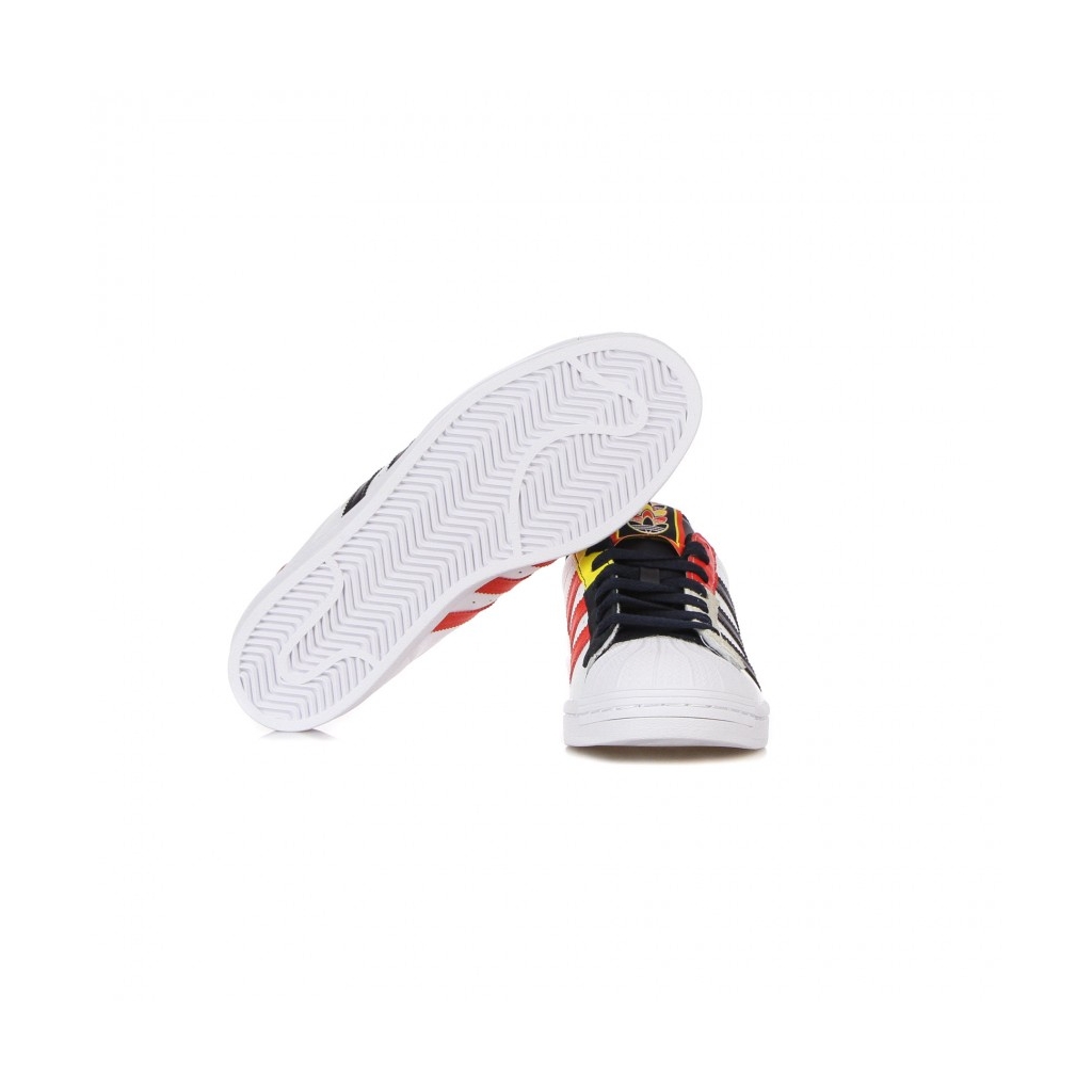 scarpa bassa uomo superstar CLOUD WHITE/LEGEND INK/RED