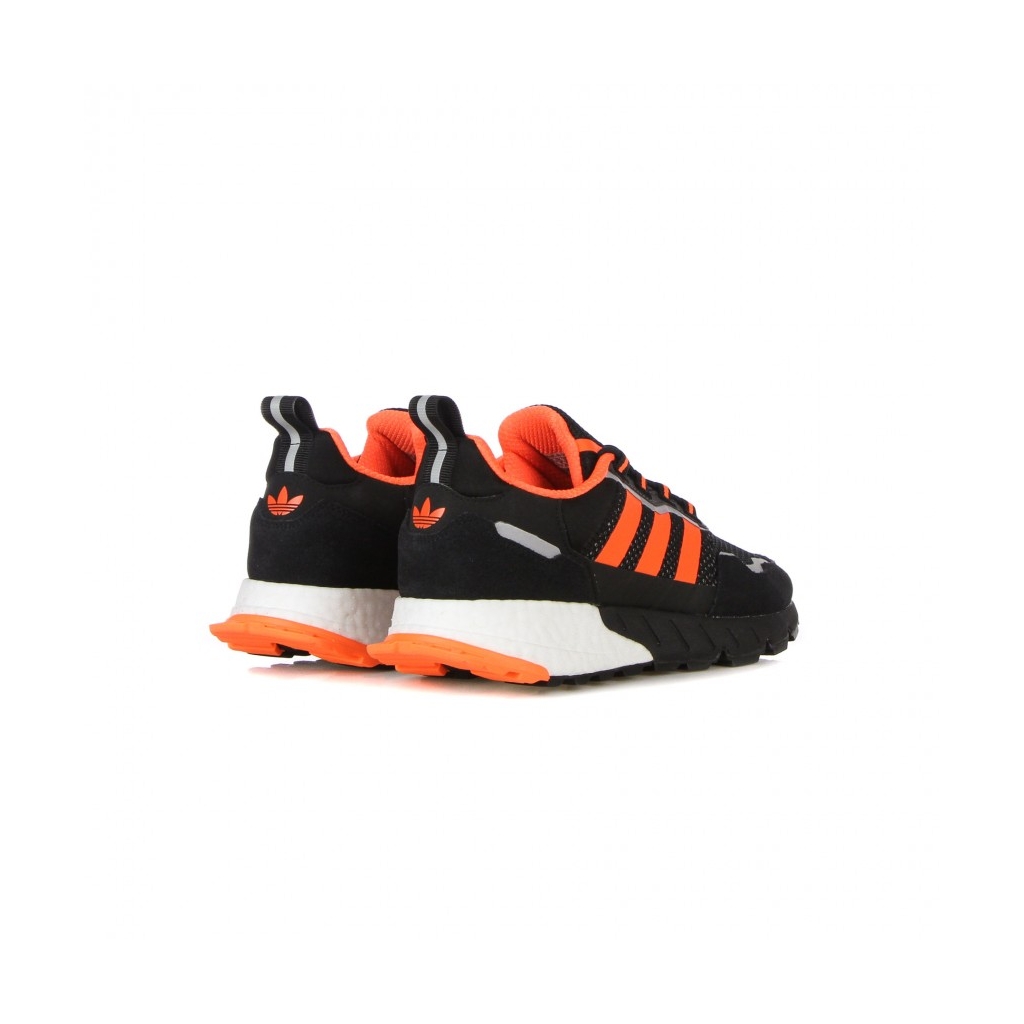 scarpa bassa uomo zx 1k boost - seasonality CORE BLACK/SOLAR ORANGE/SILVER METALLIC