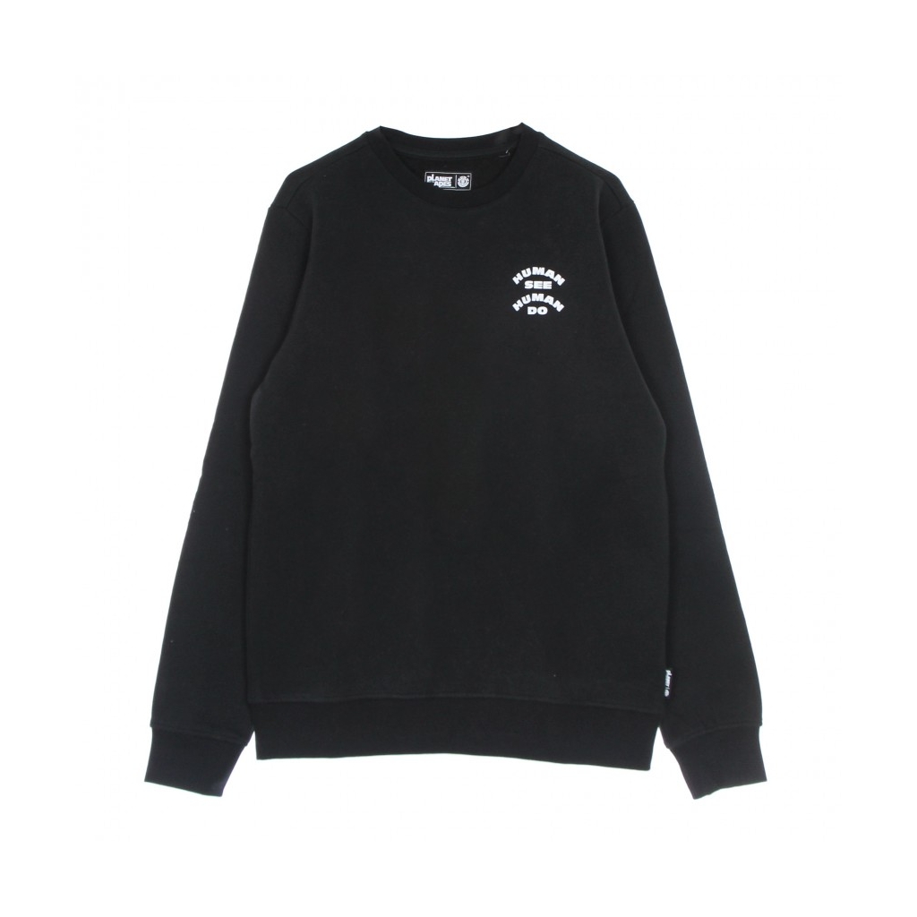 felpa girocollo uomo pota dominion crewneck FLINT BLACK