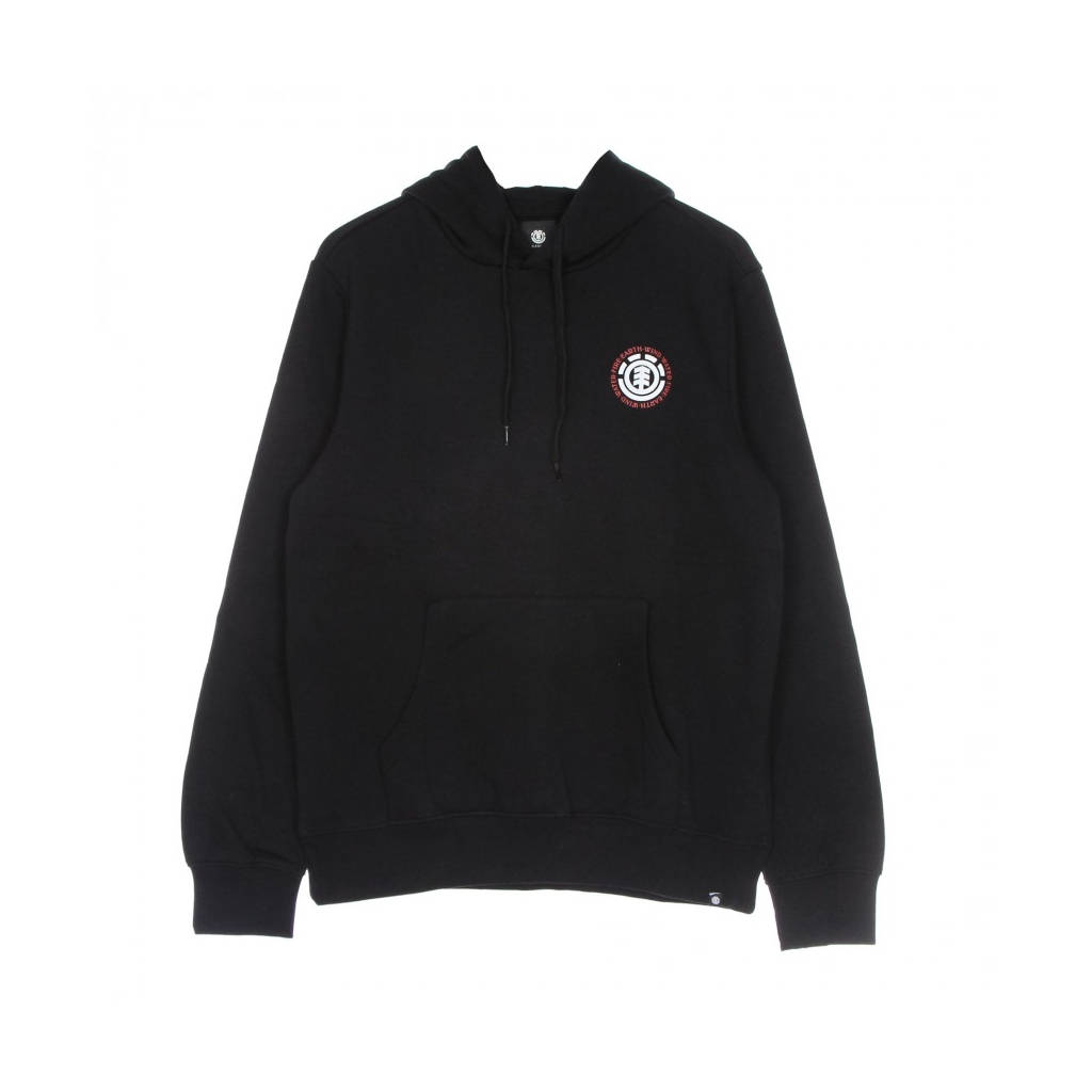 felpa cappuccio uomo seal bp hoodie FLINT BLACK