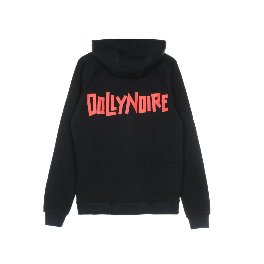 felpa cappuccio uomo logo dlynr hoodie BLACK