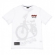 maglietta uomo salta foss tee WHITE