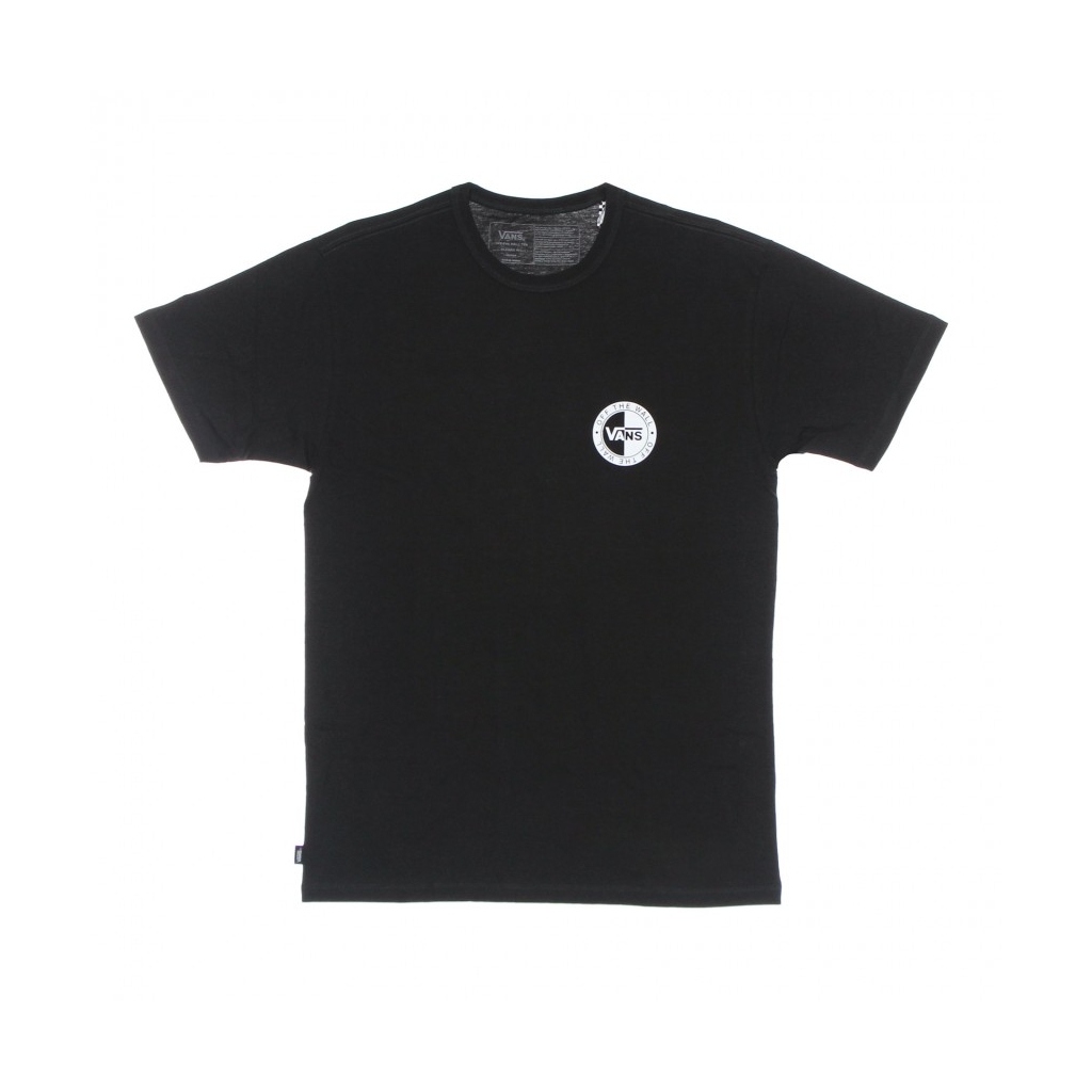 maglietta uomo off the wall slanted tee BLACK