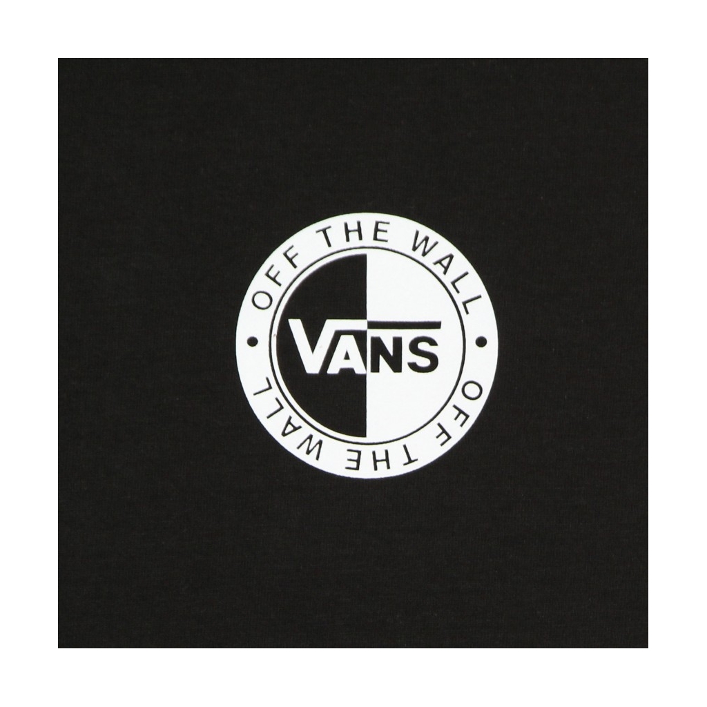 maglietta uomo off the wall slanted tee BLACK