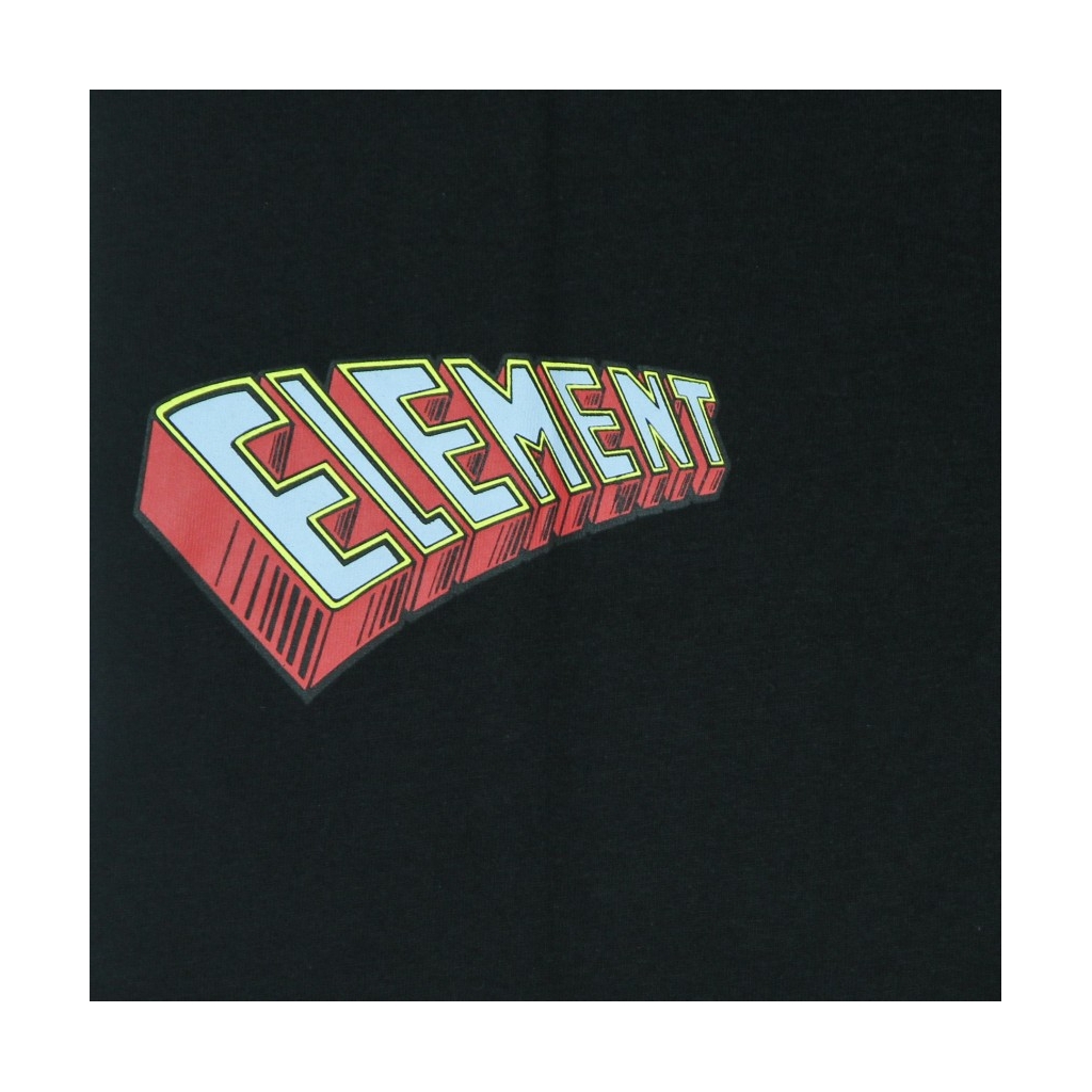 maglietta uomo escape heaven tee x lamour supreme FLINT BLACK
