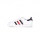 scarpa bassa uomo superstar CLOUD WHITE/SCARLET/CLOUD WHITE