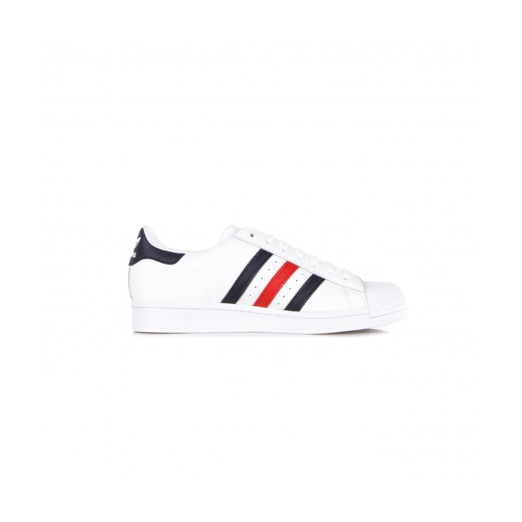 scarpa bassa uomo superstar CLOUD WHITE/SCARLET/CLOUD WHITE