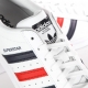 scarpa bassa uomo superstar CLOUD WHITE/SCARLET/CLOUD WHITE