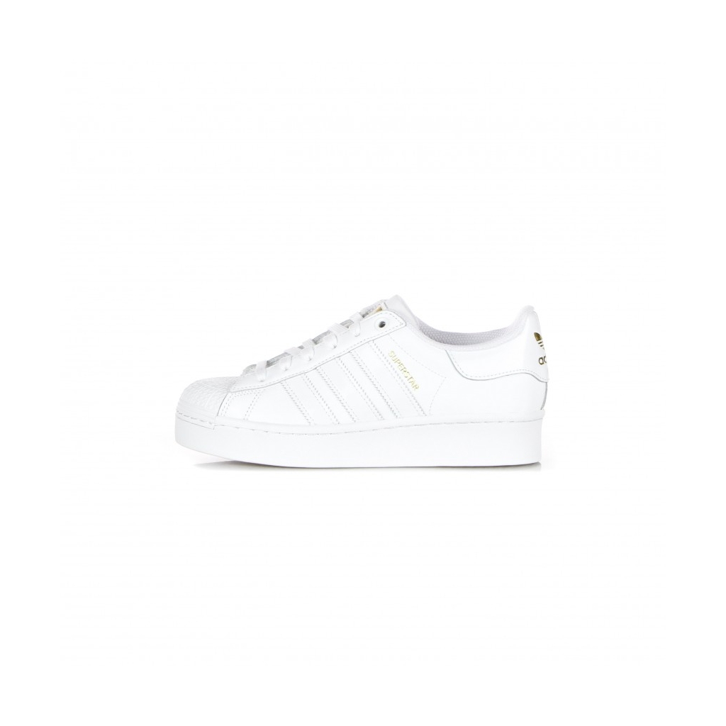 scarpa bassa donna superstar bold w CLOUD WHITE/CLOUD WHITE/GOLD METALLIC