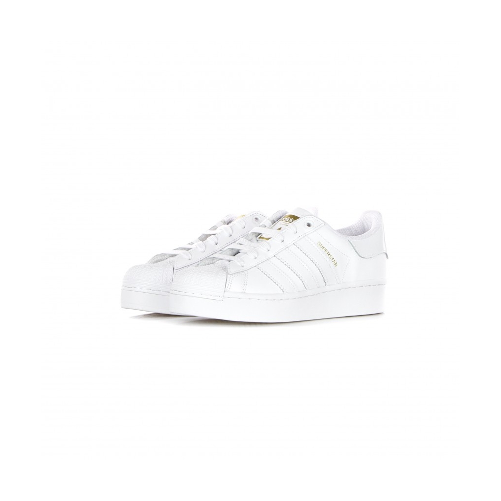 scarpa bassa donna superstar bold w CLOUD WHITE/CLOUD WHITE/GOLD METALLIC