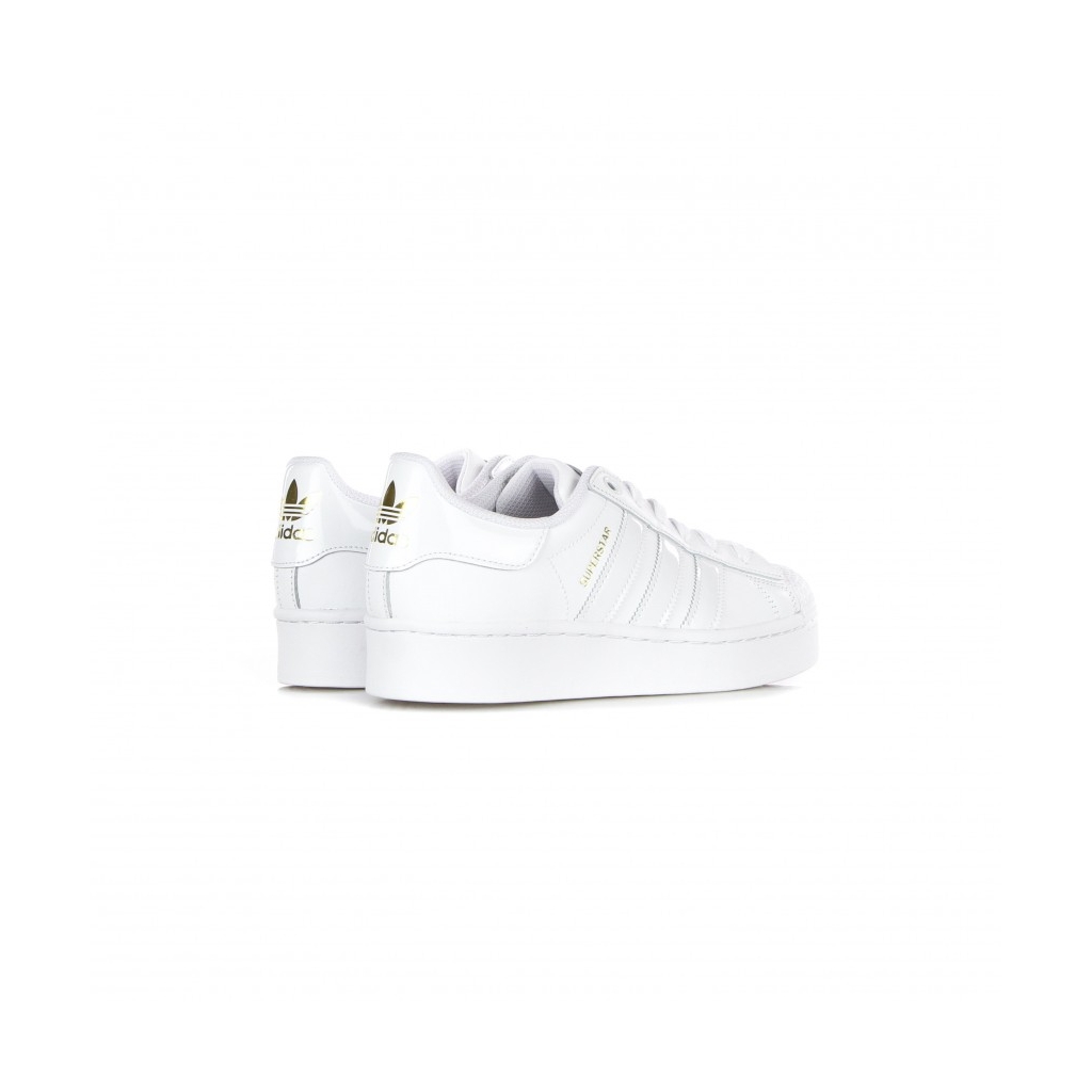 scarpa bassa donna superstar bold w CLOUD WHITE/CLOUD WHITE/GOLD METALLIC