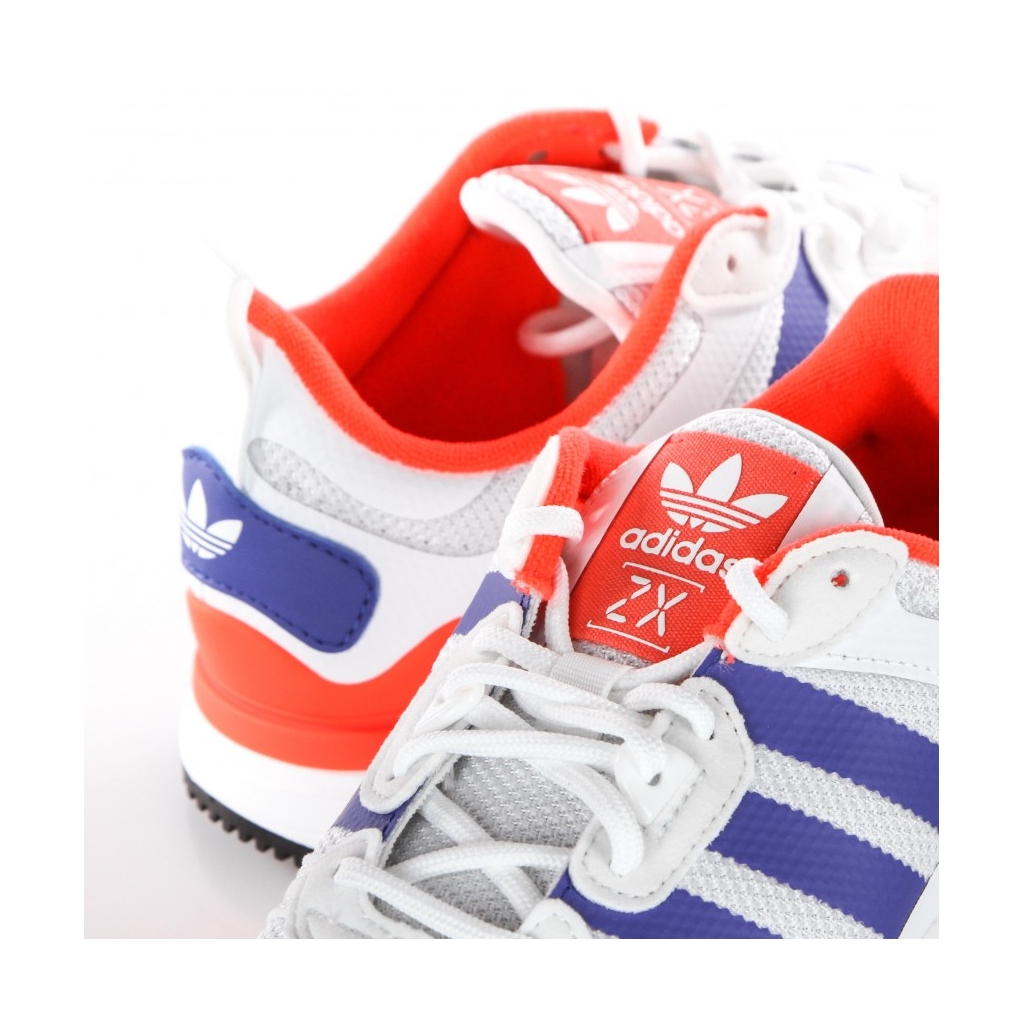 scarpa bassa bambino zx 700 hd j CLOUD WHITE/BOLD BLUE/SOLAR RED