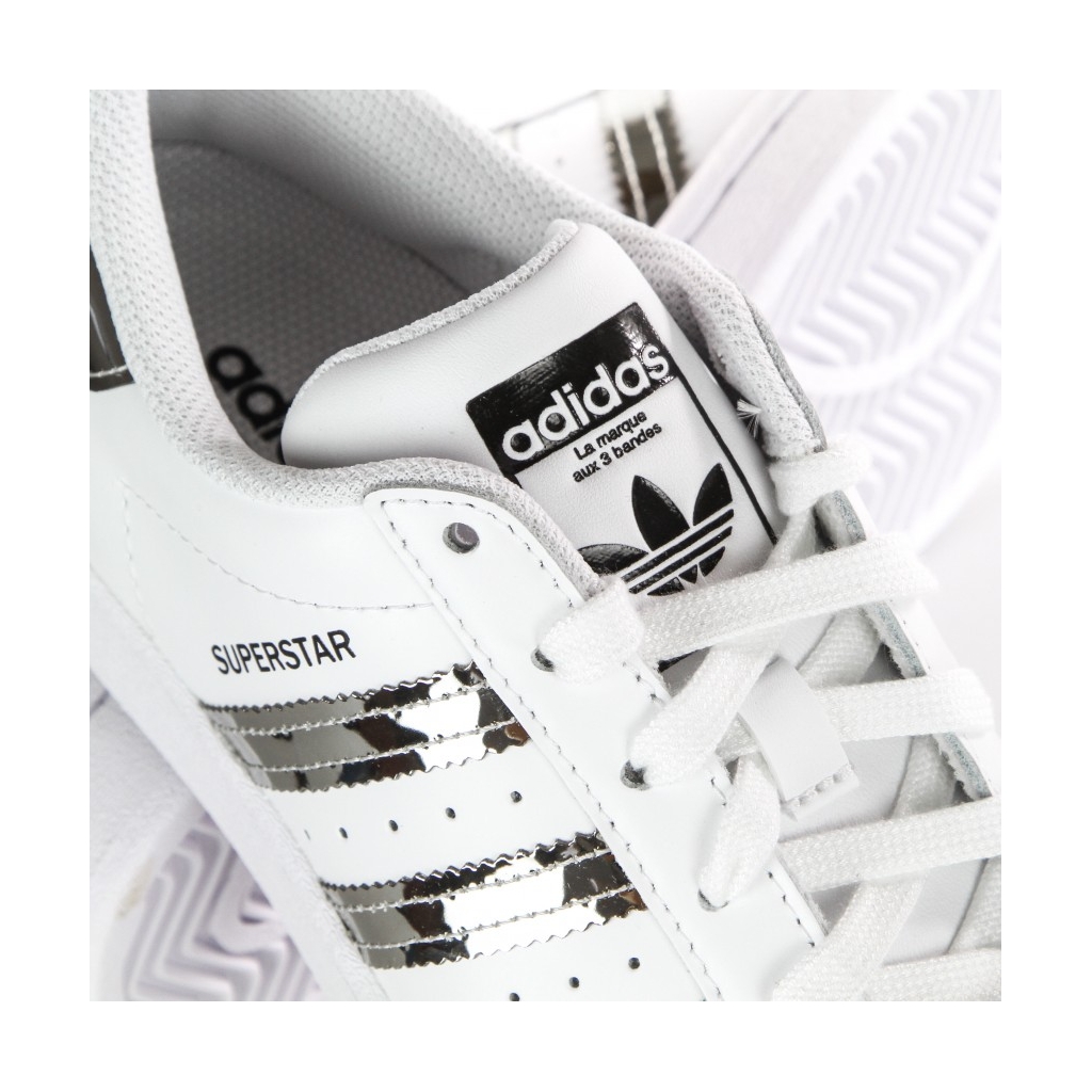 scarpa bassa donna superstar w CLOUD WHITE/SILVER METALLIC/CORE BLACK