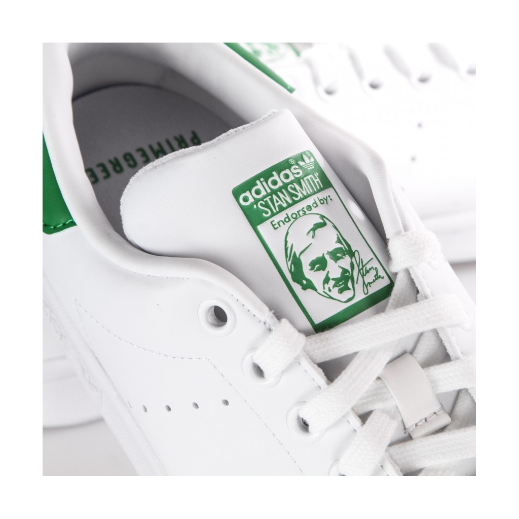 scarpa bassa uomo stan smith CLOUD WHITE/CLOUD WHITE/GREEN