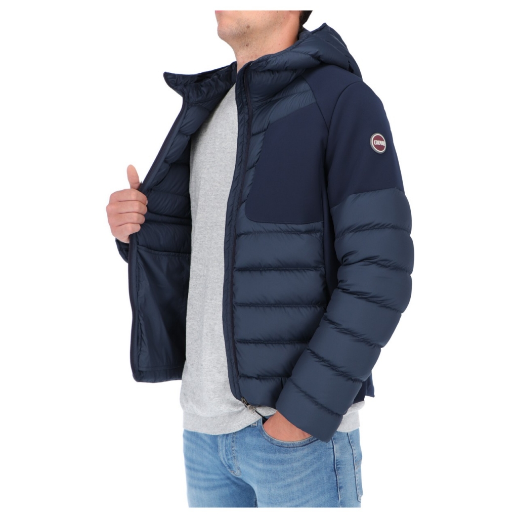 Piumino Colmar Originals Uomo New Warrior Cappuccio 68 NAVY