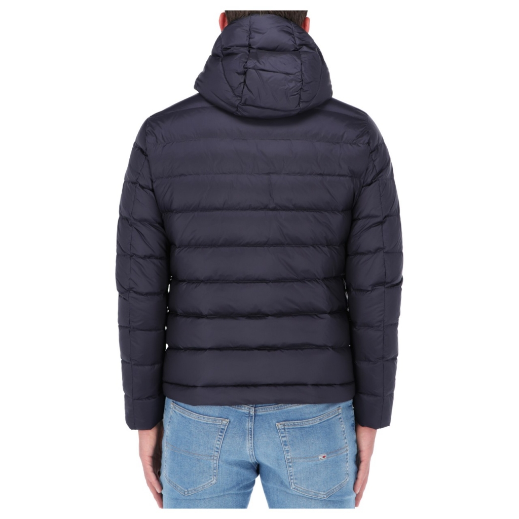 Piumino Blauer Usa Uomo Cappuccio Basic 90/10 Piuma 795GP BLU