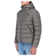 Piumino Blauer Usa Uomo Cappuccio Basic 90/10 Piuma 924NI GRIGIO