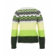 Maglione norvegese verde