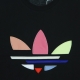 maglietta uomo adicolor shattered trefoil tee BLACK/MULTI