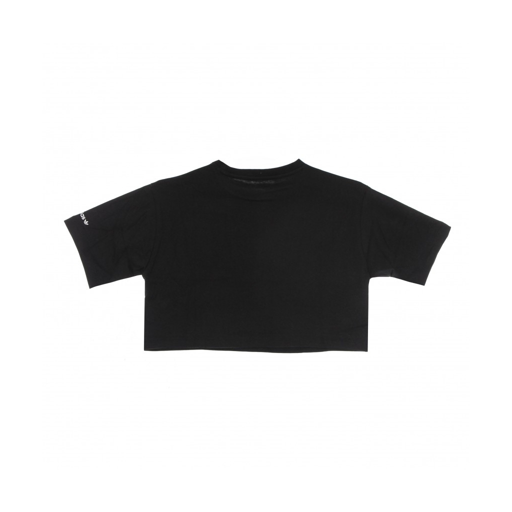 maglietta corta bambino adicolor cropped tee BLACK