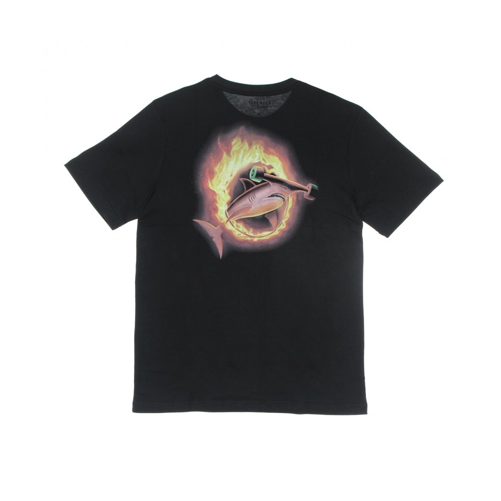maglietta uomo ring on fire BLACK