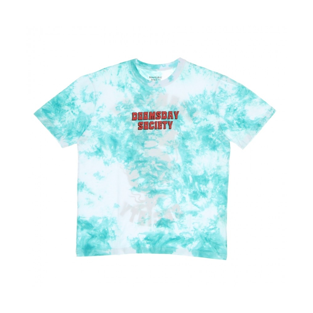 maglietta uomo dragon TIE DYE AQUA