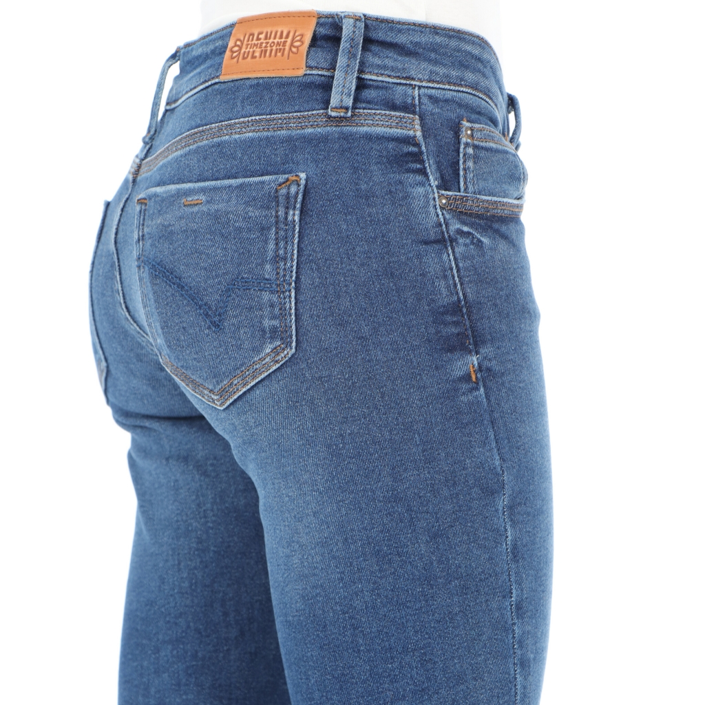 JEANS ALEENA W TIMEZONE balanced blue wash