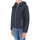 GIACCA LINDA REVERS W CIESSE PIUMINI NAVY SILVER