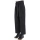 PANT PINA BRUSHED PALAZZO ANONYME Black