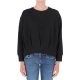 FELPA BLUSA-BACK HANNA ANONYME Black