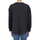 FELPA BLUSA-BACK HANNA ANONYME Black