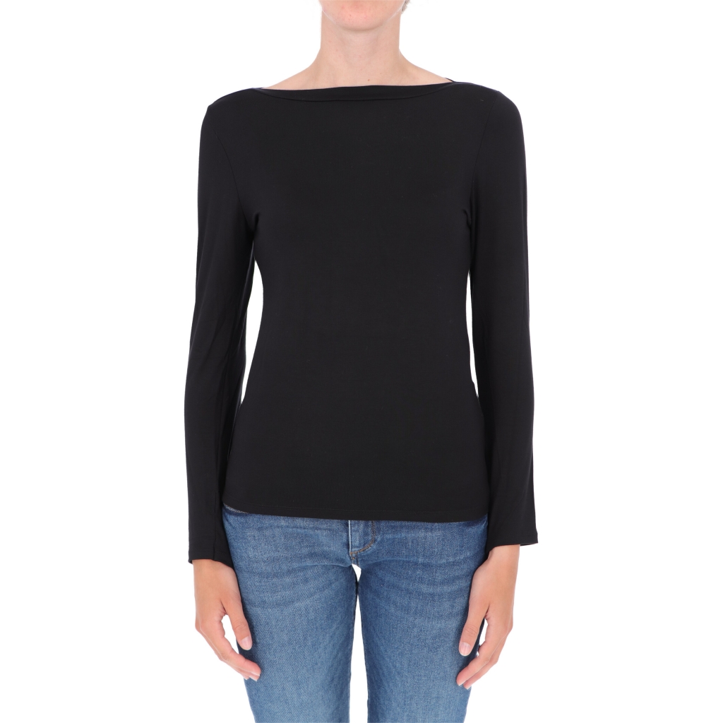 T-SHIRT LS TALLIE ANONYME Black