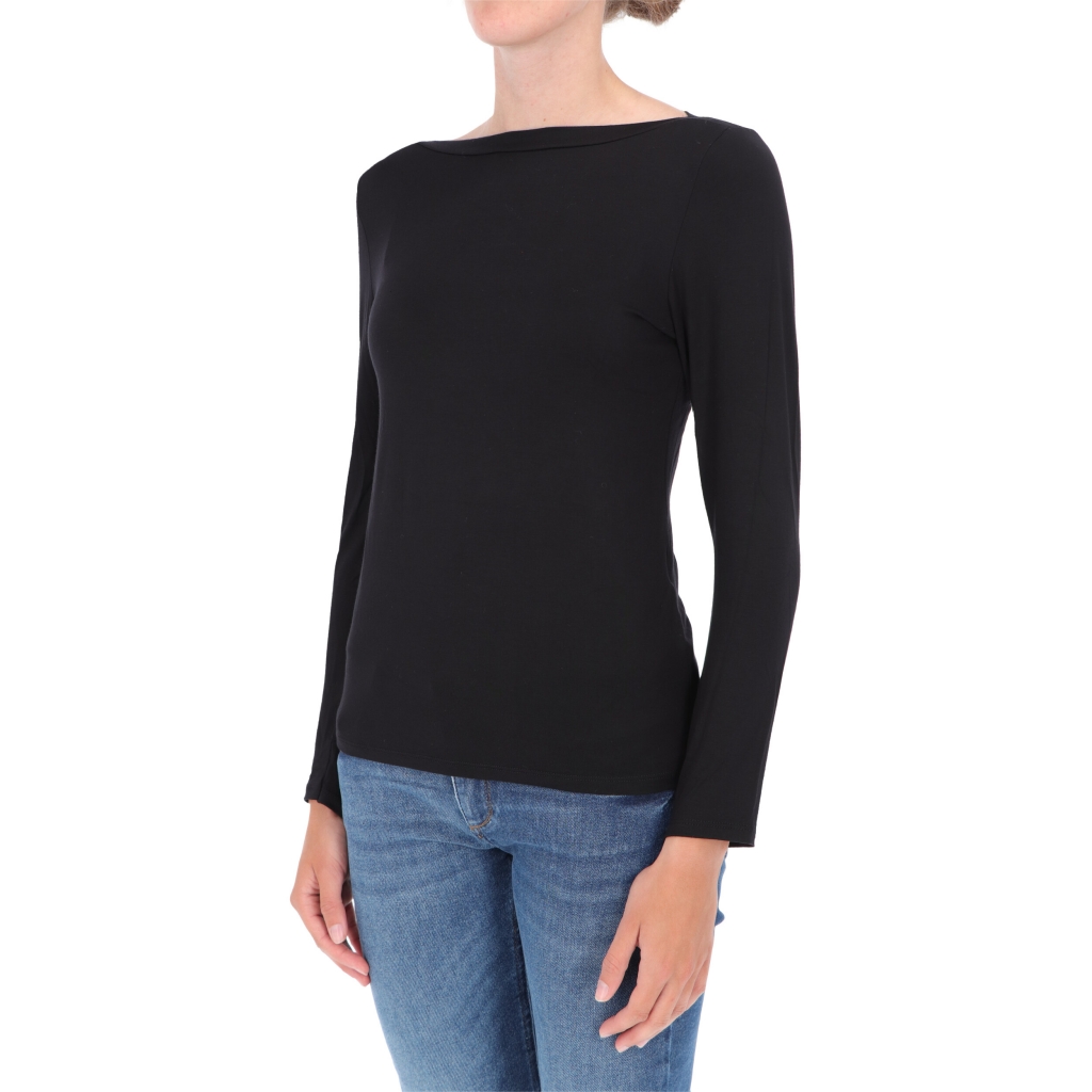 T-SHIRT LS TALLIE ANONYME Black