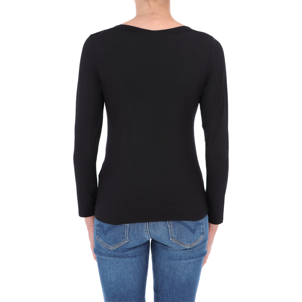 T-SHIRT LS TALLIE ANONYME Black