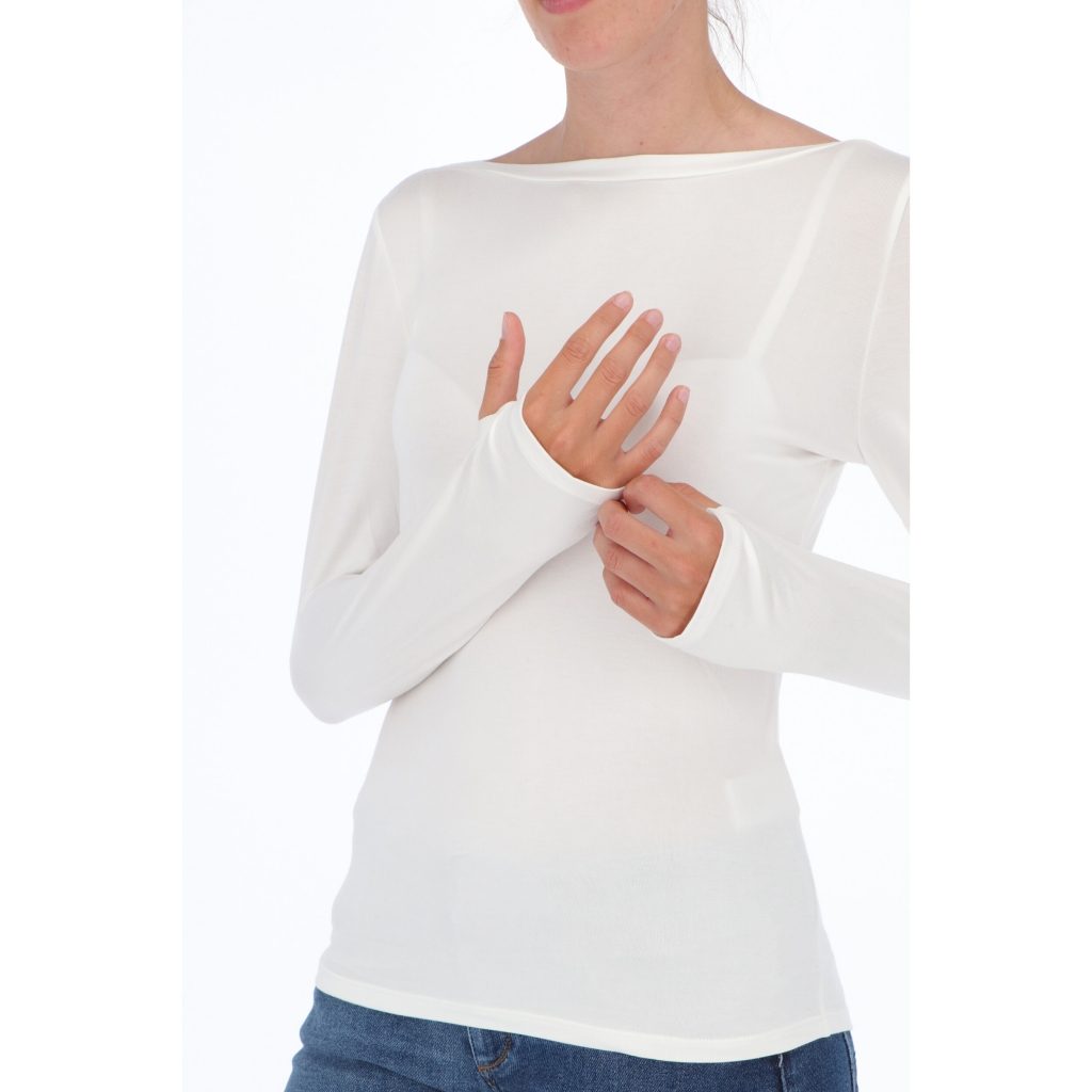 T-SHIRT LS TALLIE ANONYME Cream