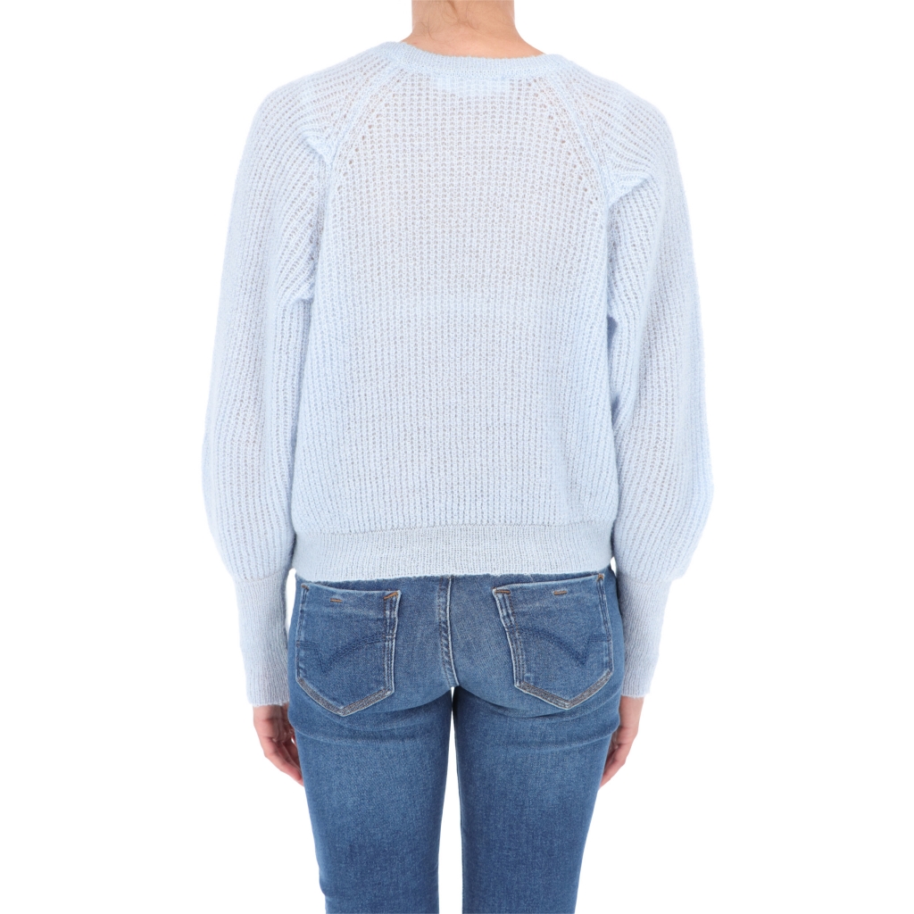 MAGLIA ALBA MALIA BOXY ANONYME Sky