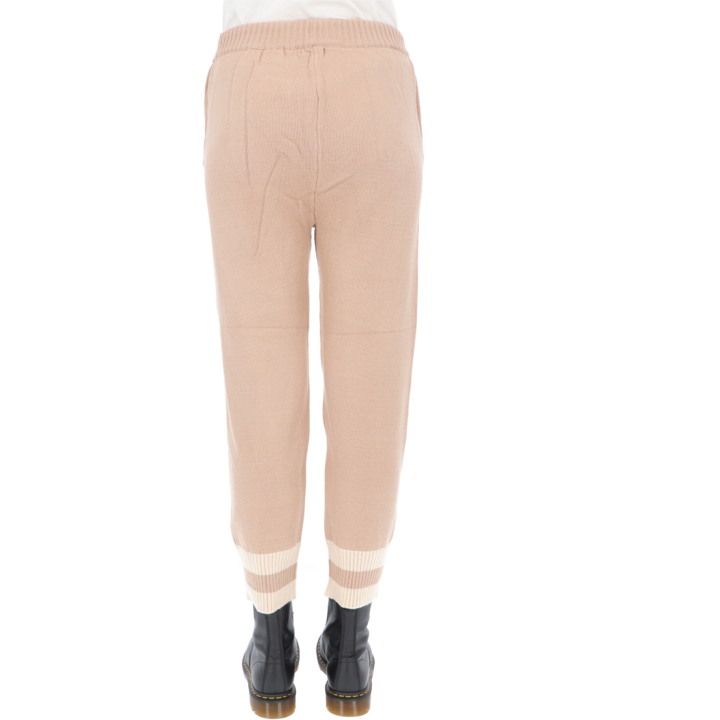 PANT FELPA-MAGLIA JOGGER W SKATIE SIENA