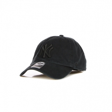 cappellino visiera curva uomo mlb clean up neyyan BLACK/BLACK