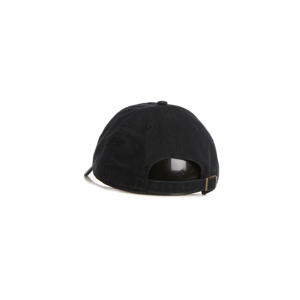 cappellino visiera curva uomo mlb clean up neyyan BLACK/BLACK