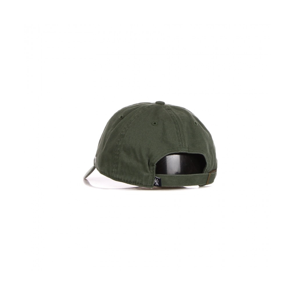 cappellino visiera curva uomo mlb clean up neyyan MOSS GREEN/WHITE
